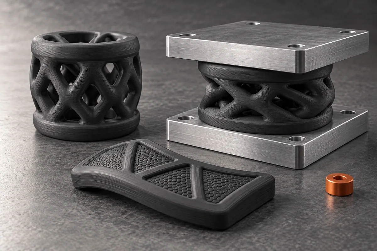 Flexible functional parts: illustrative application scene