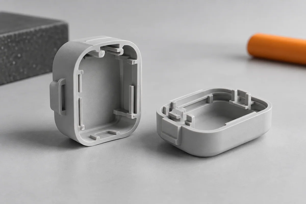 ABS-like-Resin-Steckgehäuse als Montageprototyp
