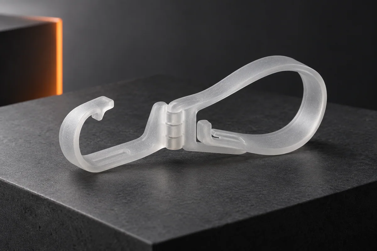 Durable-Resin-Prototyp mit biegsamer Schnappverbindung