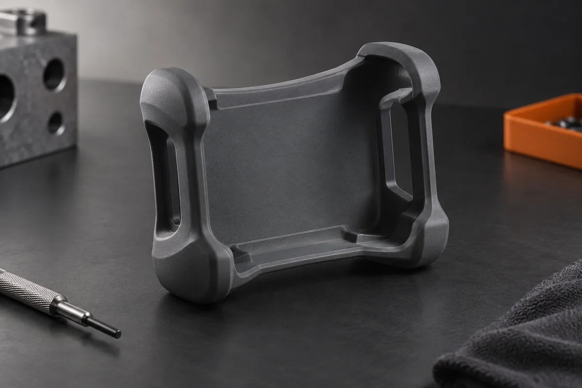 Tough-Resin-Schutzschale für ein Handgerät
